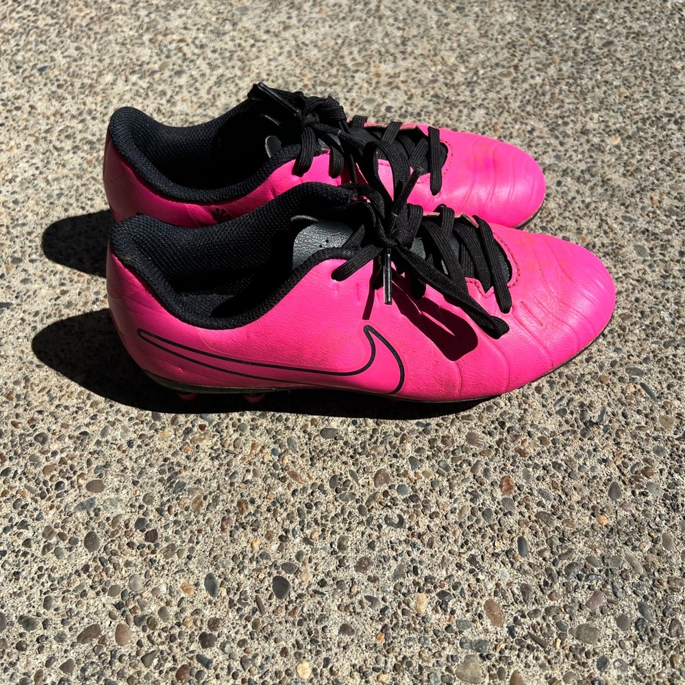 Nike Soccer Cleats with Black Accents